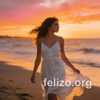 Foto con IA de un atardecer en Mar del Plata, creada en Felizo